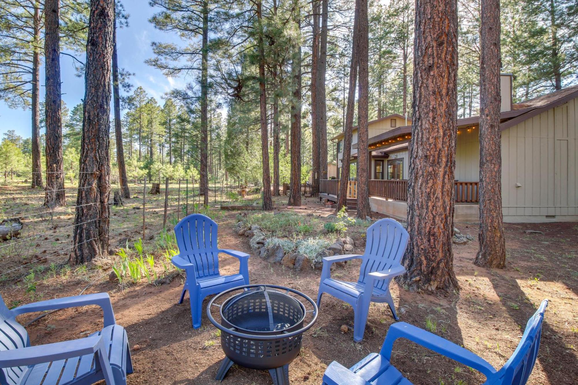 Peaceful Pinetop Cabin With Deck And Fire Pit! Vila Indian Pine Exterior foto